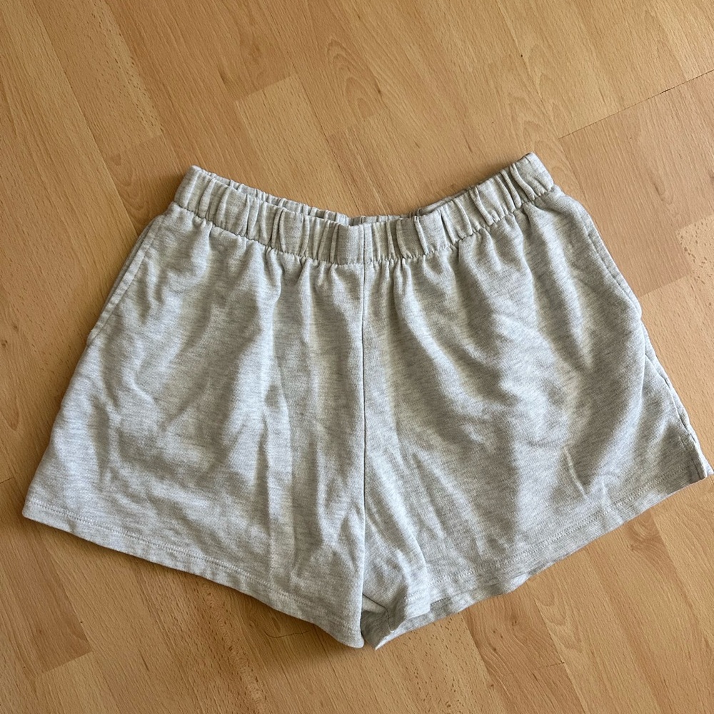 Garage Women's Light Gray Athletic Shorts